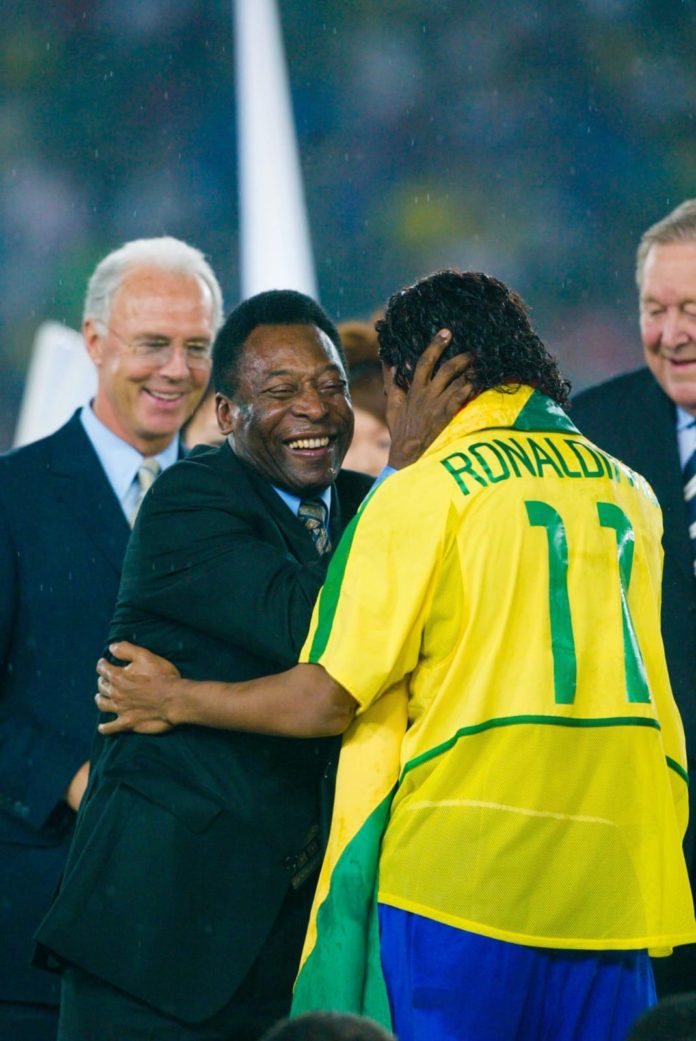 ronaldinho and pele