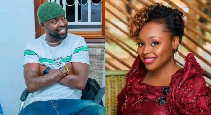 Eddy Kenzo and Rema Namakula at David Lutalo's 15 Years Live Concer