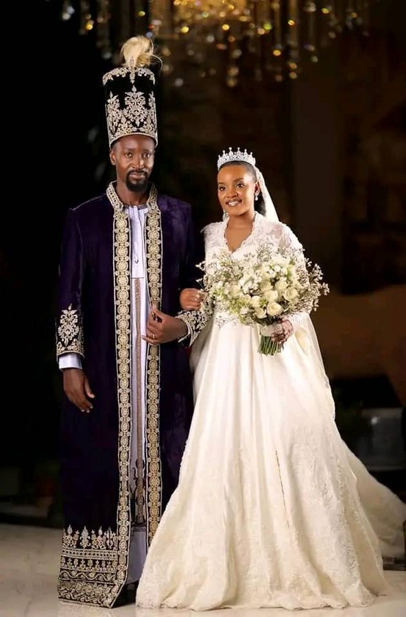 Kyabazinga of Busoga, William Gabula Nadiope IV, and his wife Inhebantu Jovia Mutesi