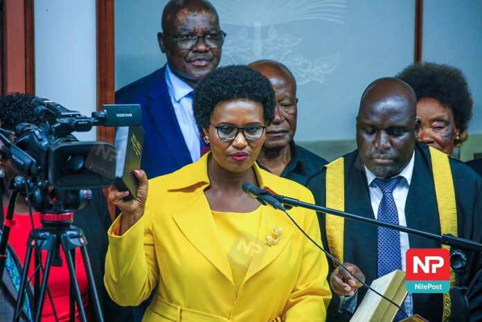 Grace Ngabirano Akifeza Takes Oath as Kisoro Woman MP Following By-Election Victory.