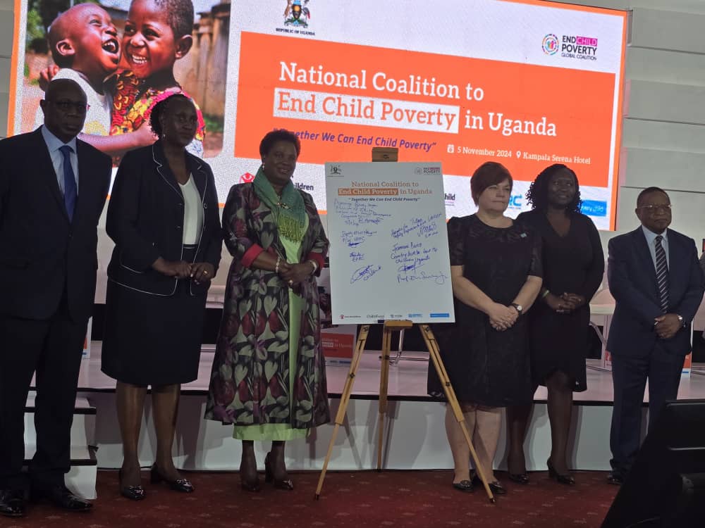 Hon. Betty Amongi and the Team.