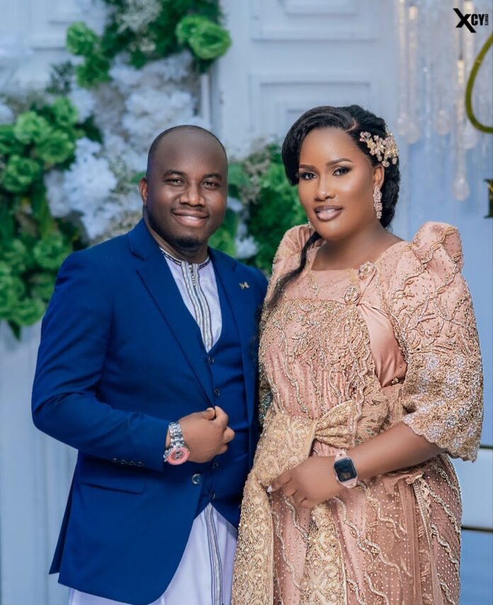 Zambaali Bulasio Mukasa and his fiancee Caisy