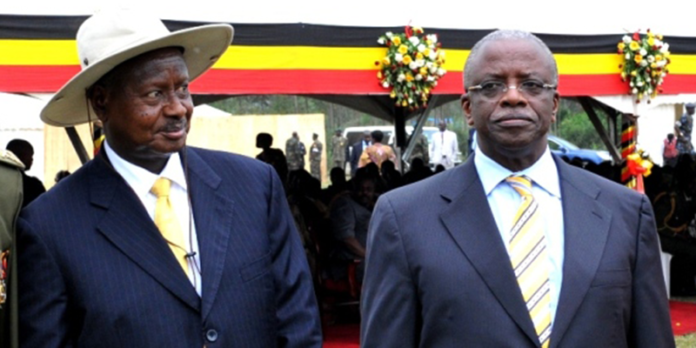 President Yoweri Museveni and Amama Mbabazi