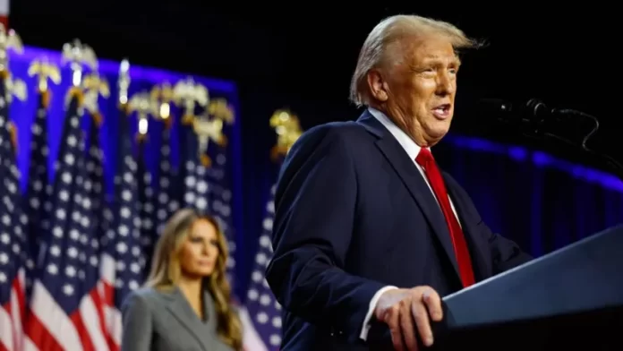 47th US Presidential Elect Donald Trump