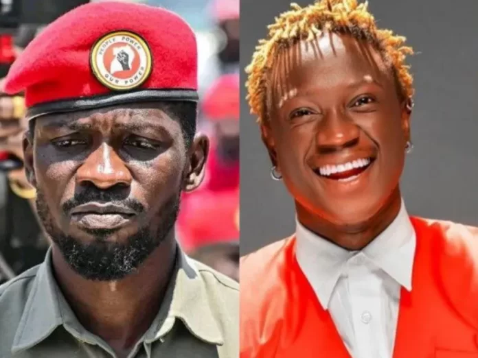 Gravity Omutujju and Bobi Wine