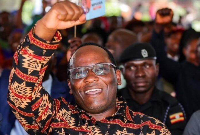 Hon. Mathias Mpuuga Nsamba, Member of Parliament for Nyendo/Mukungwe Constituency.