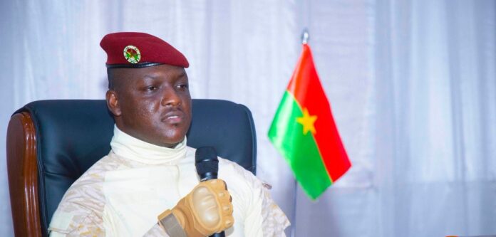 President Ibrahim Traore of Burkina Faso