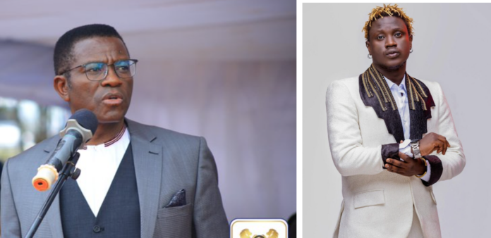  Charles Peter Mayiga (left) and Gravity Omutujju (Right)